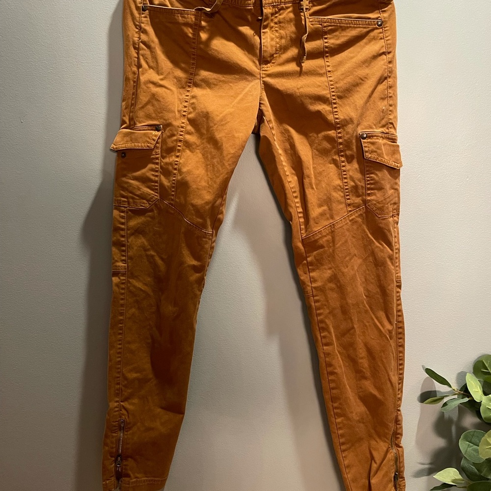Athleta cargo skinny pants size 8